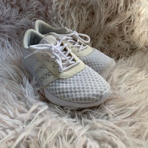 adidas womens neo sneakers // all white